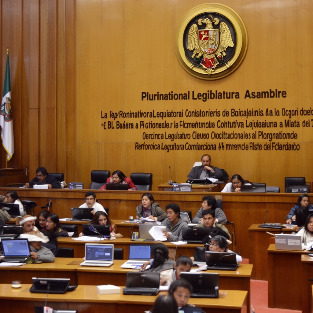 AI-generated illustration of Plurinational Legislative Assembly