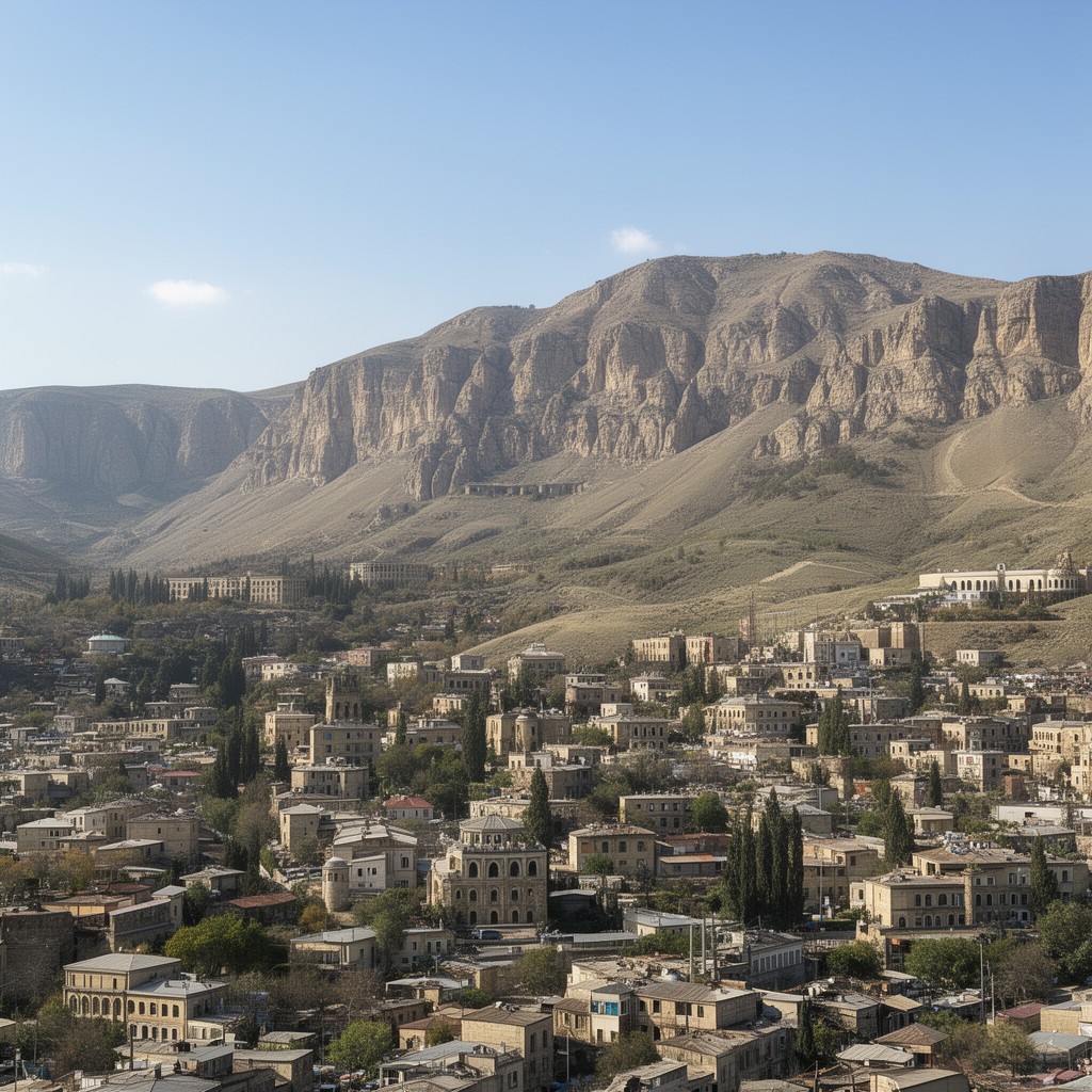 AI-generated illustration of Baku Governorate