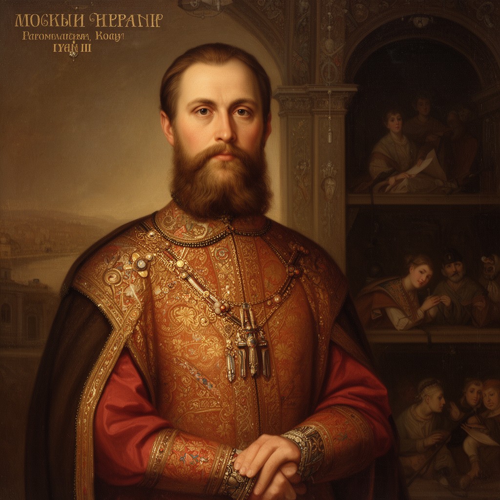 AI-generated illustration of Ivan III of Russia