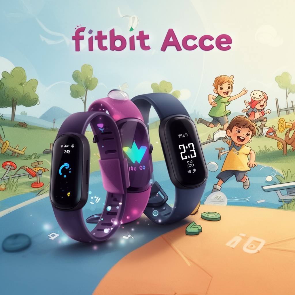 AI-generated illustration of Fitbit Ace series