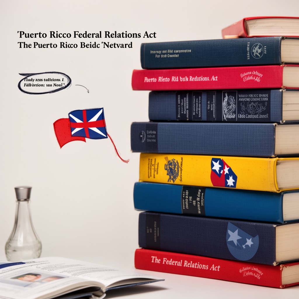 AI-generated illustration of Puerto Rico Federal Relations Act
