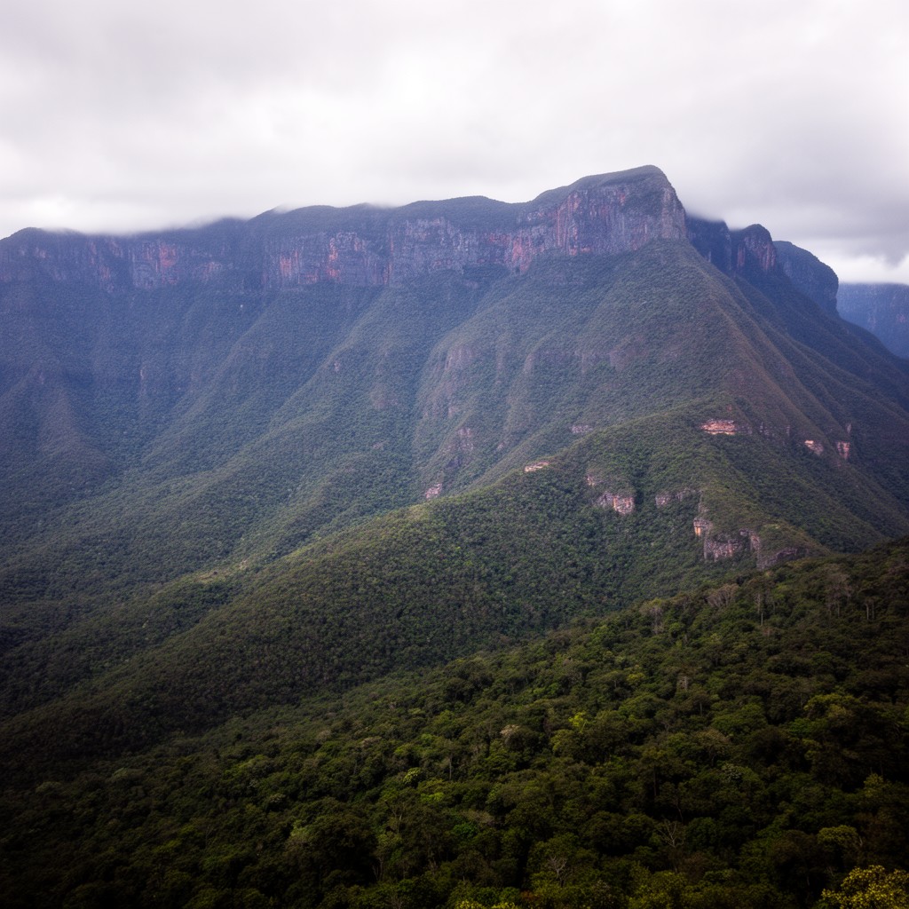 AI-generated illustration of Sierra Madre Occidental