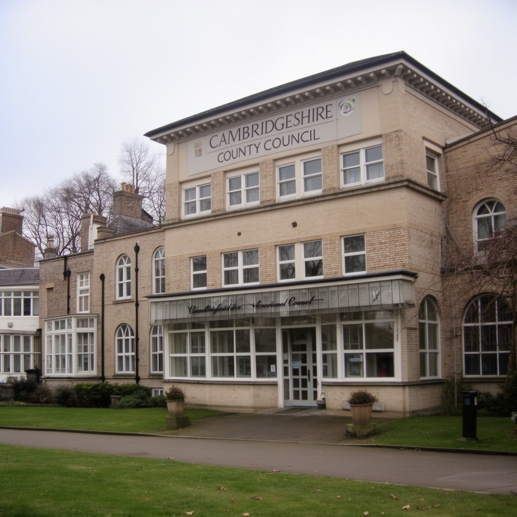 AI-generated illustration of Cambridgeshire County Council