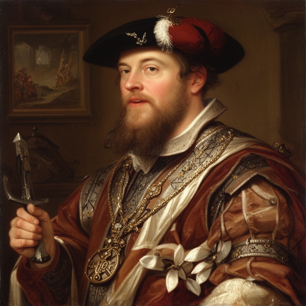 AI-generated illustration of James II of Scotland
