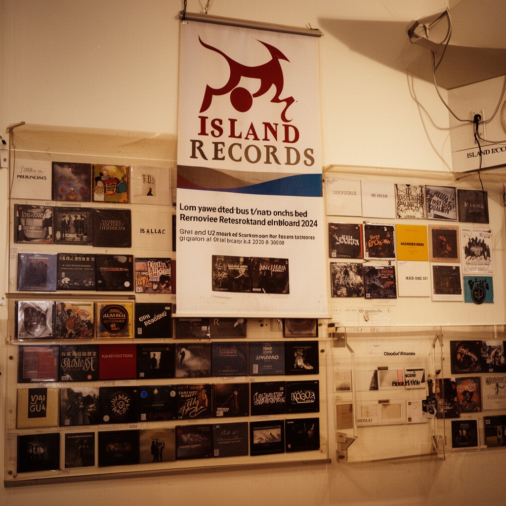 AI-generated illustration of Island Records