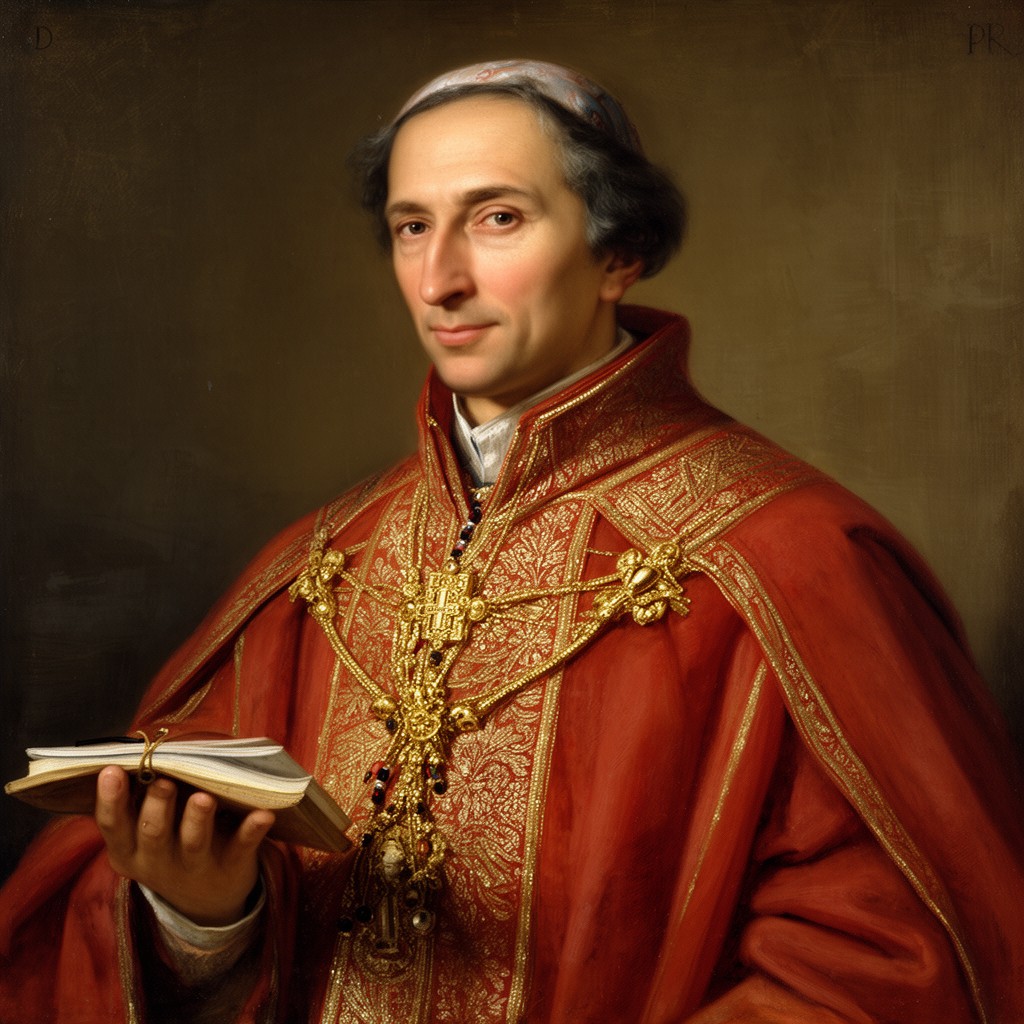 AI-generated illustration of Clement VIII