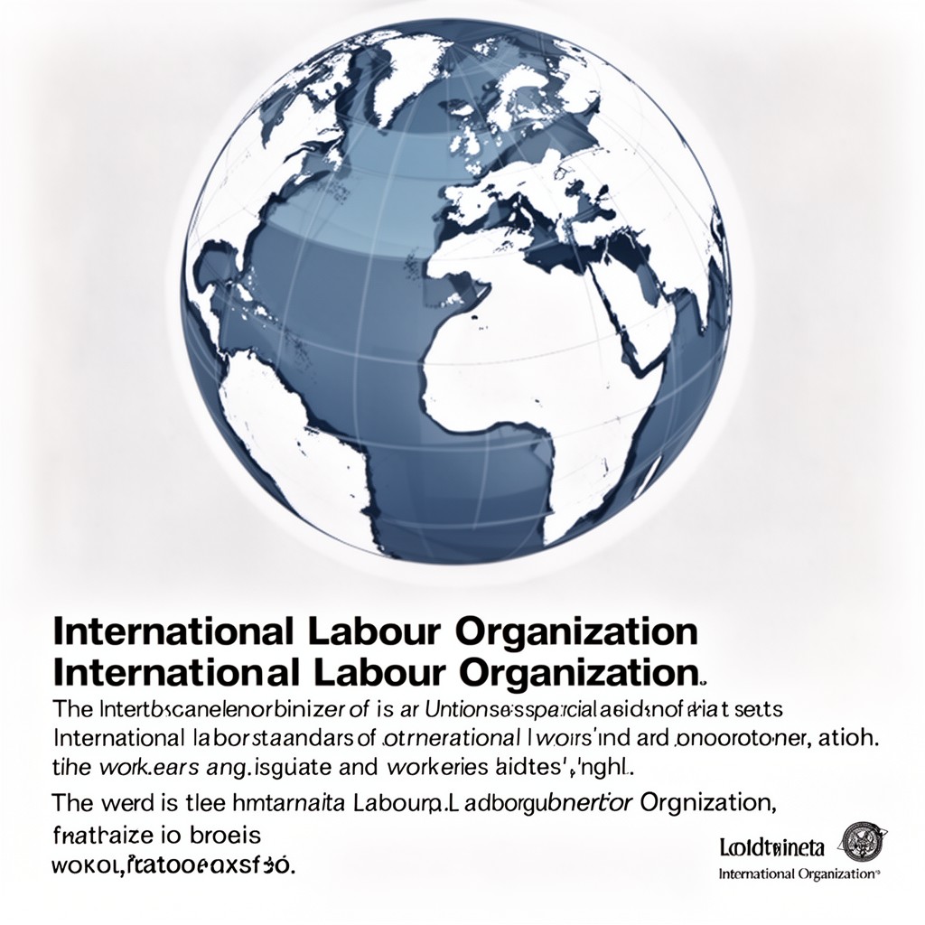 AI-generated illustration of International Labour Organization
