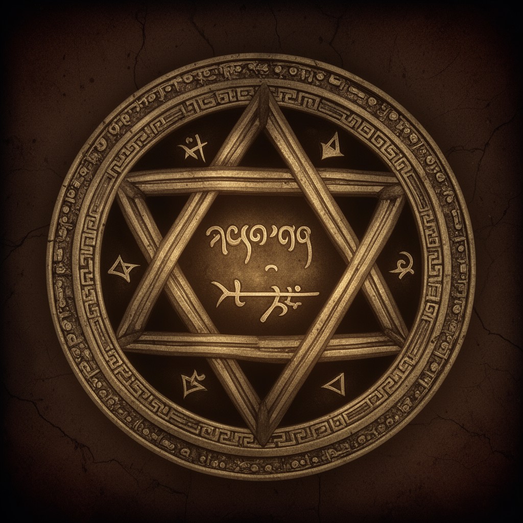 AI-generated illustration of Seal of Solomon