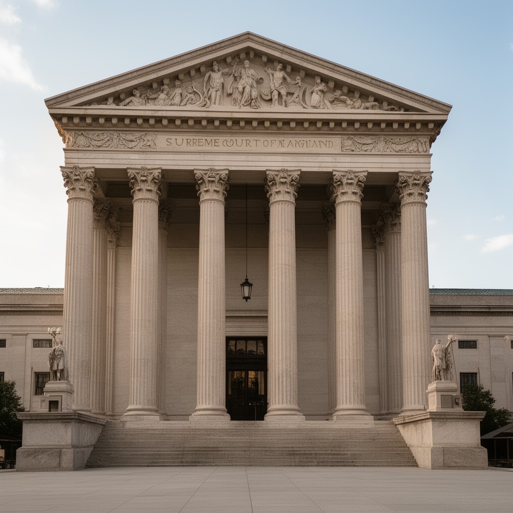 AI-generated illustration of Supreme Court of Maryland