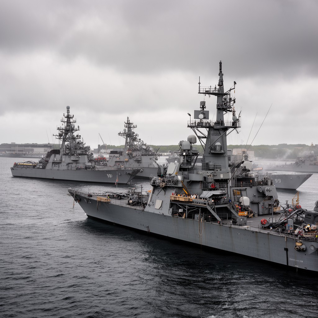 AI-generated illustration of Royal Netherlands Navy