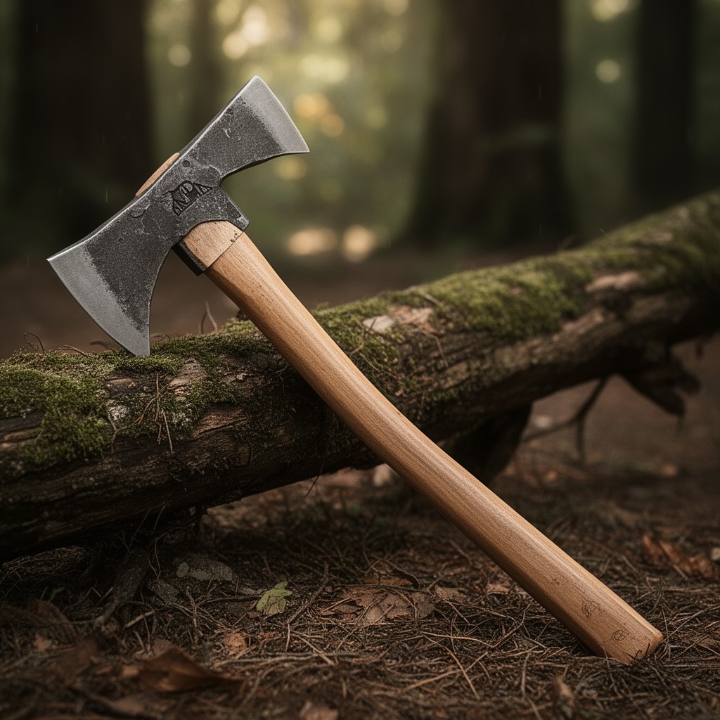 AI-generated illustration of Tomahawk axe