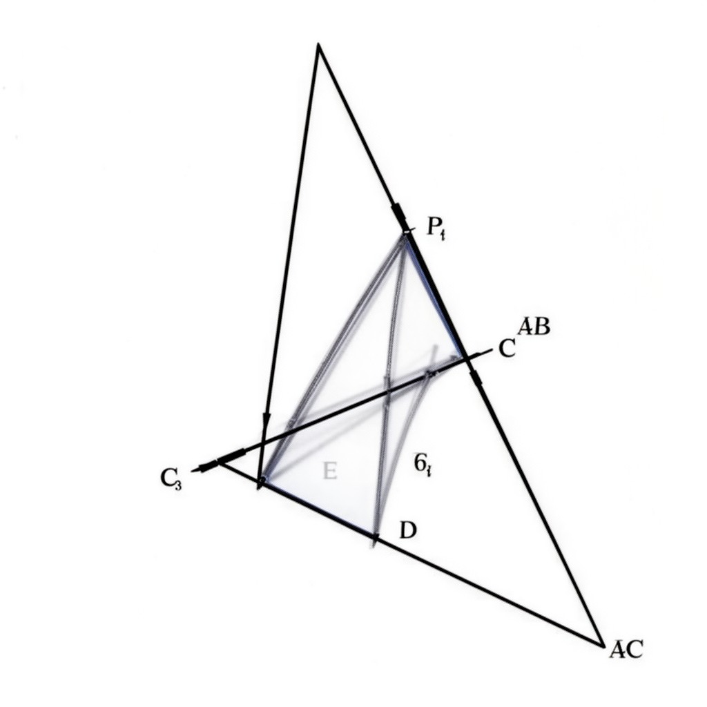 AI-generated illustration of Snell’s law of refraction