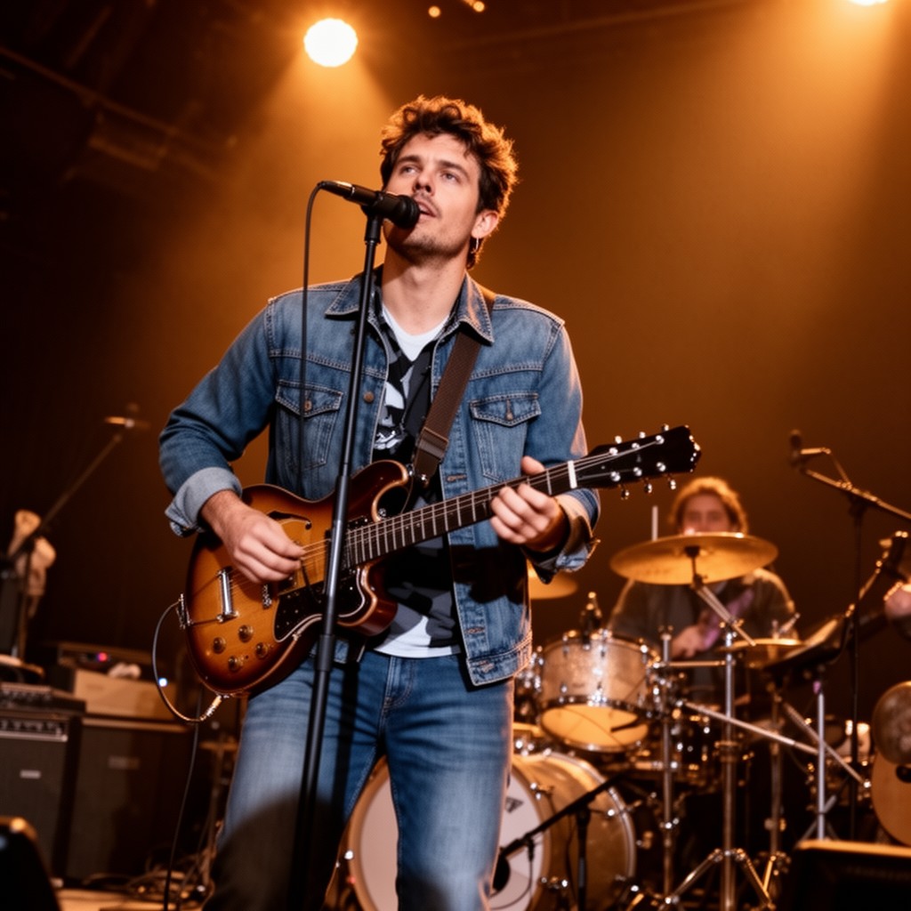 AI-generated illustration of John Mayer