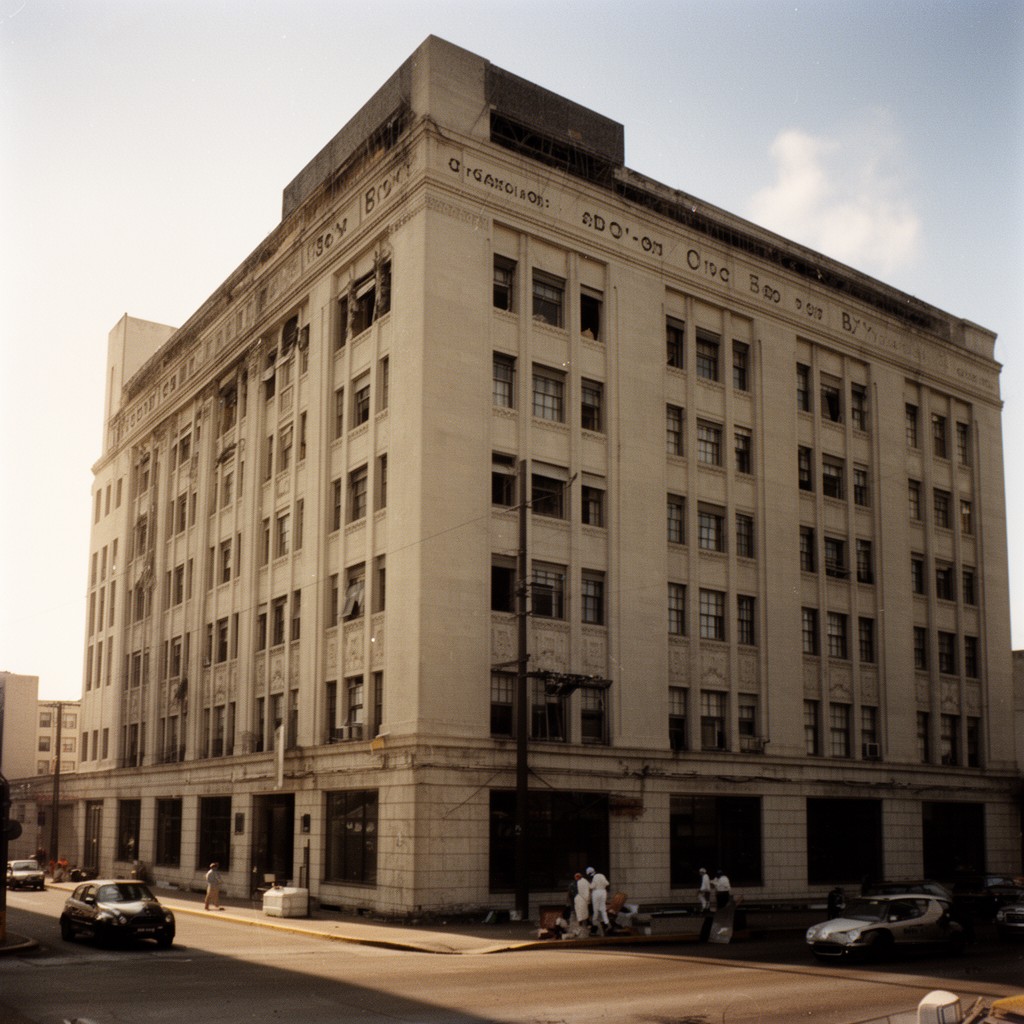AI-generated illustration of Texas School Book Depository