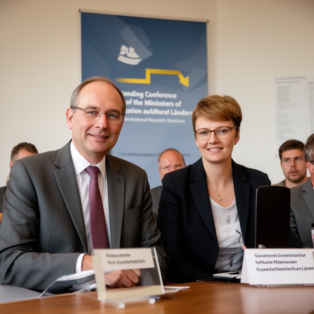 AI-generated illustration of Standing Conference of the Ministers of Education and Cultural Affairs of the Länder in the Federal Republic of Germany