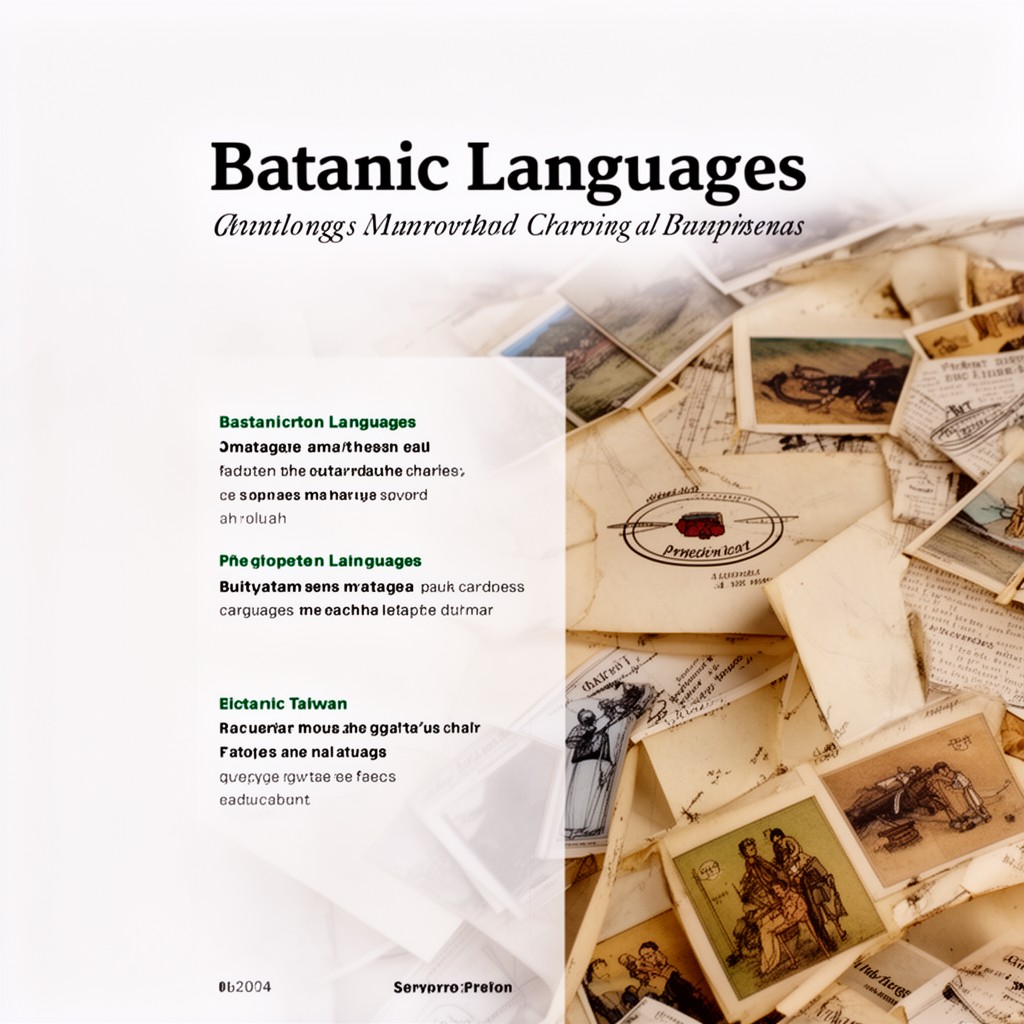 AI-generated illustration of Batanic languages