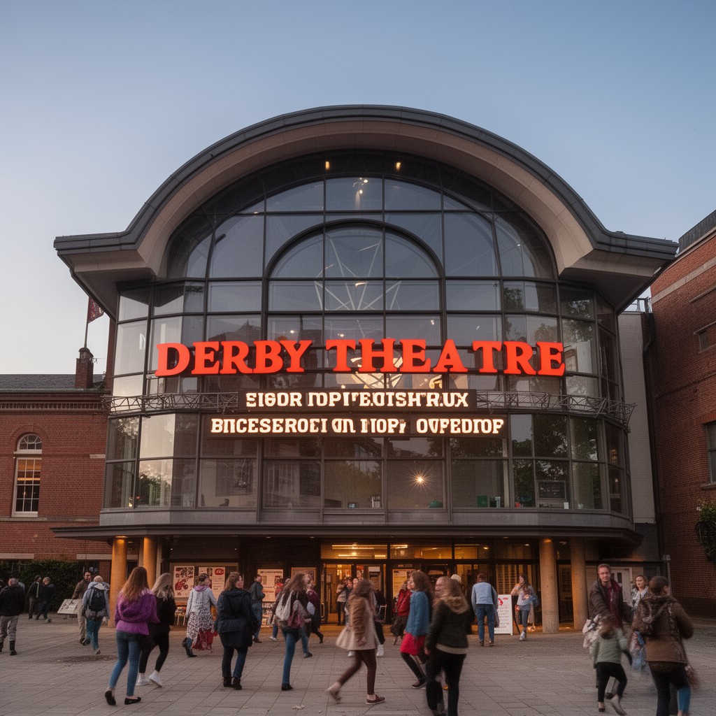 AI-generated illustration of Derby Theatre