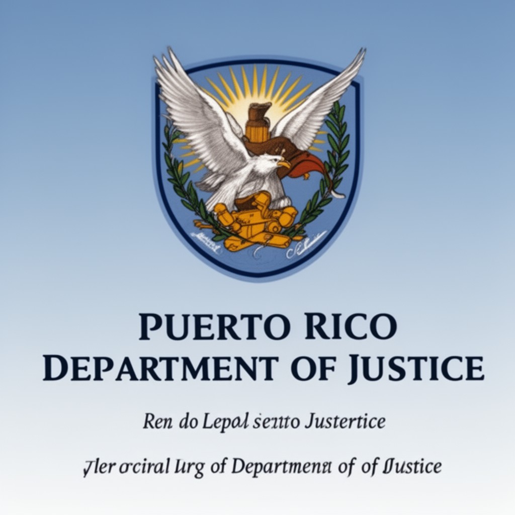 AI-generated illustration of Puerto Rico Department of Justice