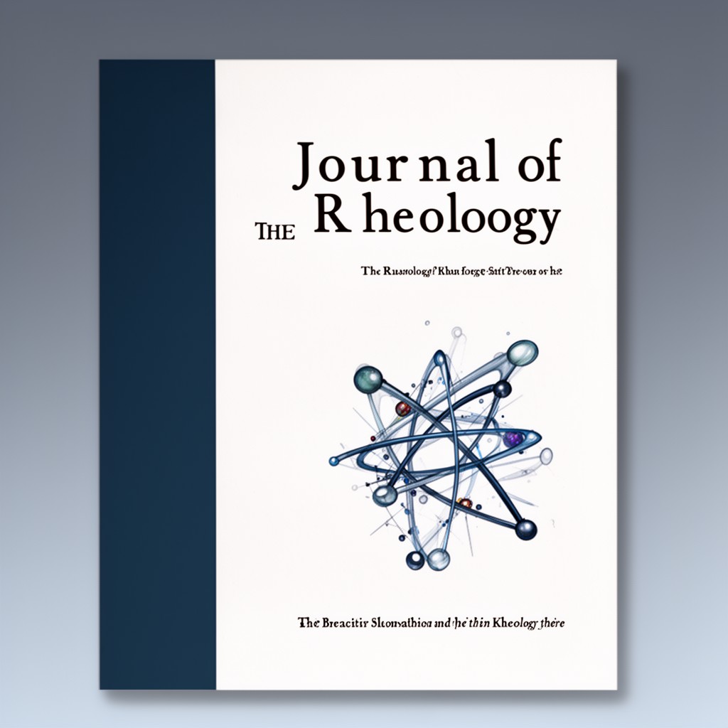 AI-generated illustration of Journal of Rheology