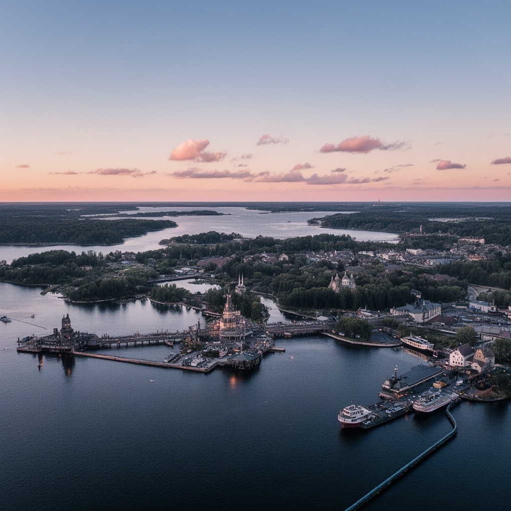 AI-generated illustration of Baltic Sea