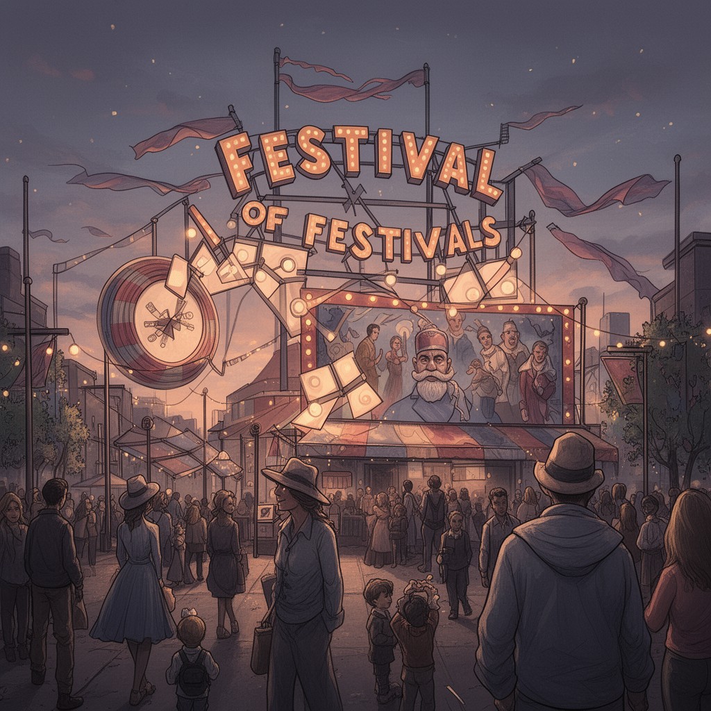 AI-generated illustration of Festival of Festivals