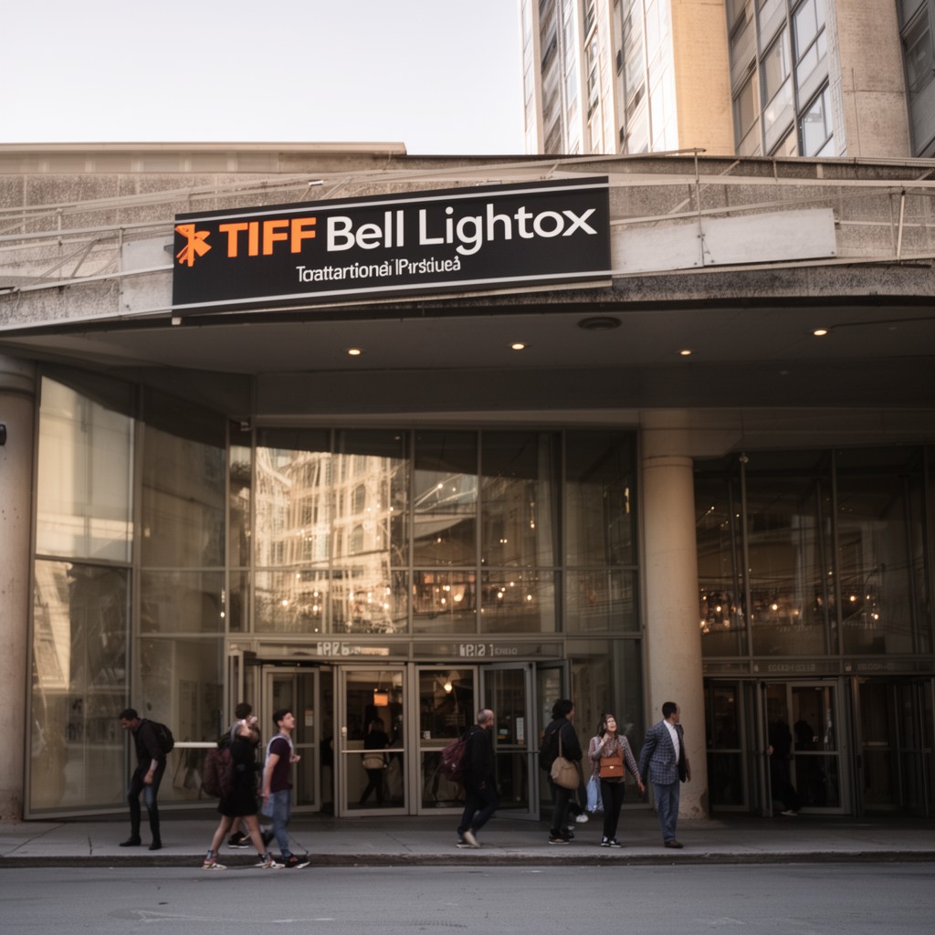 AI-generated illustration of TIFF Bell Lightbox