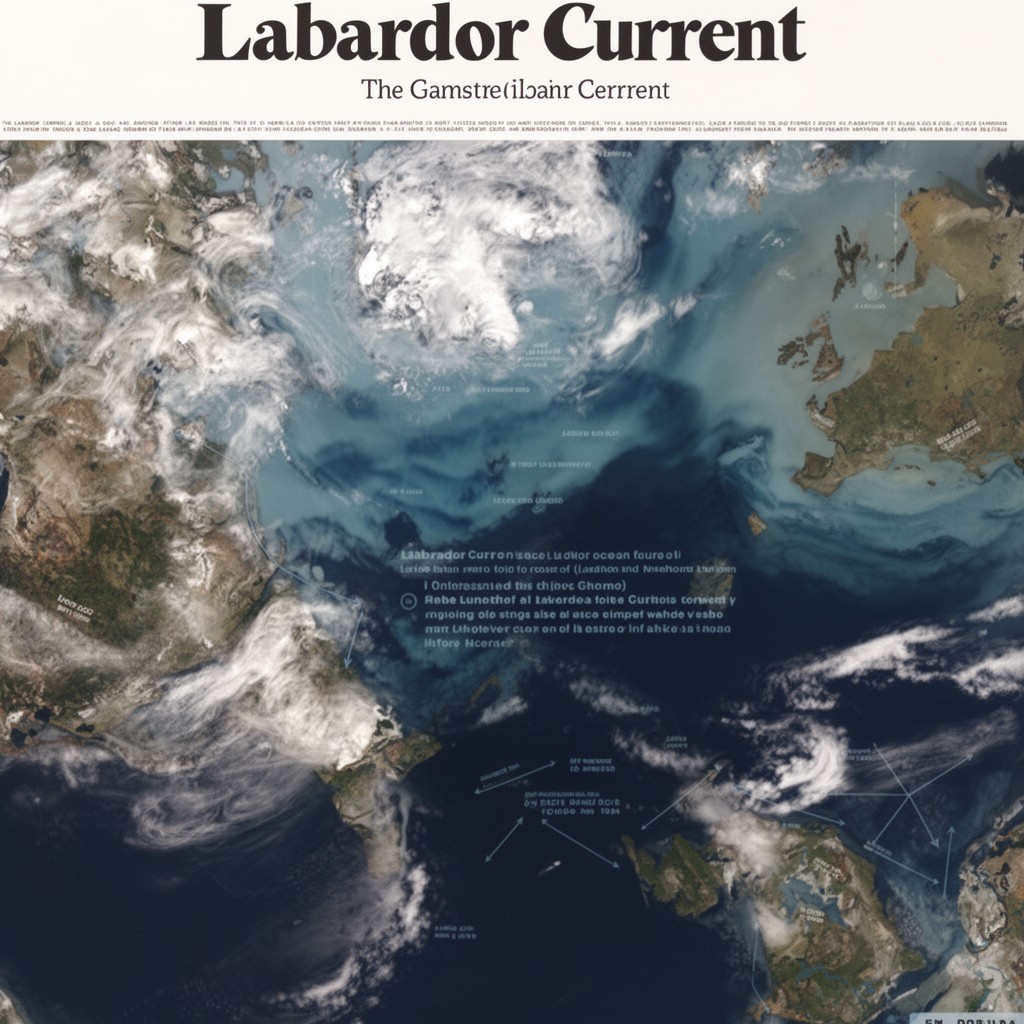 AI-generated illustration of Labrador Current
