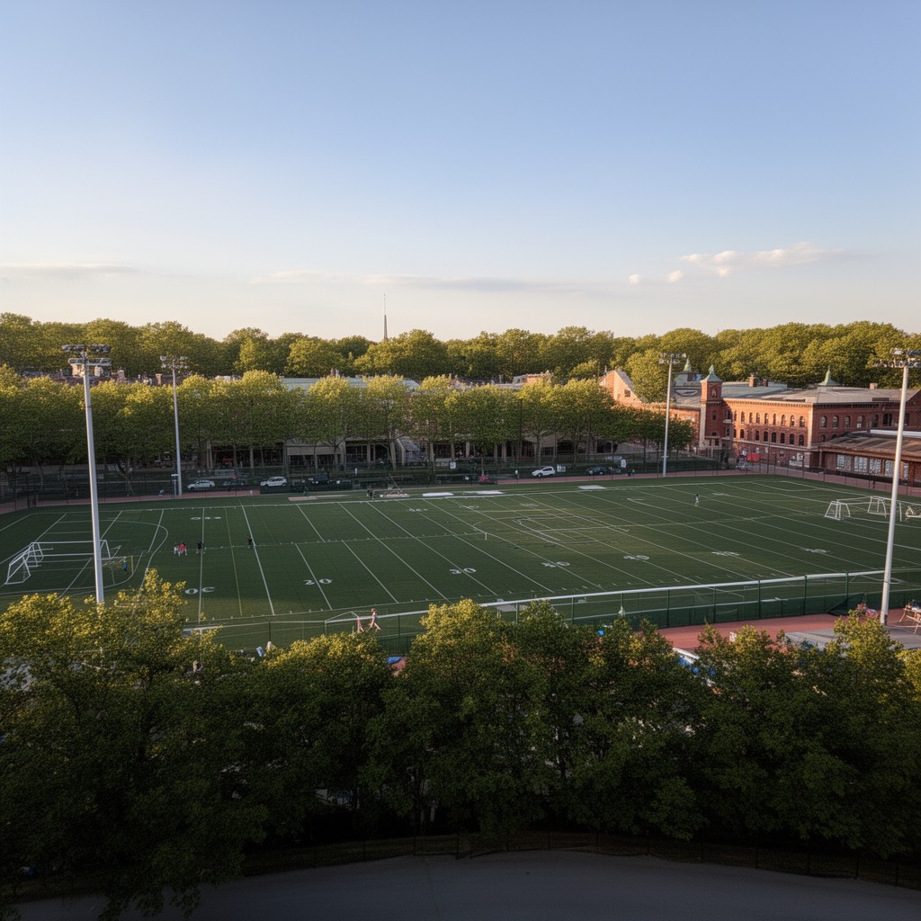 AI-generated illustration of Roberts Field