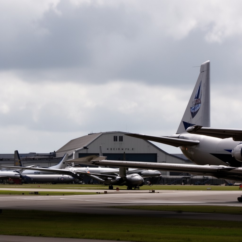 AI-generated illustration of RAF Kemble