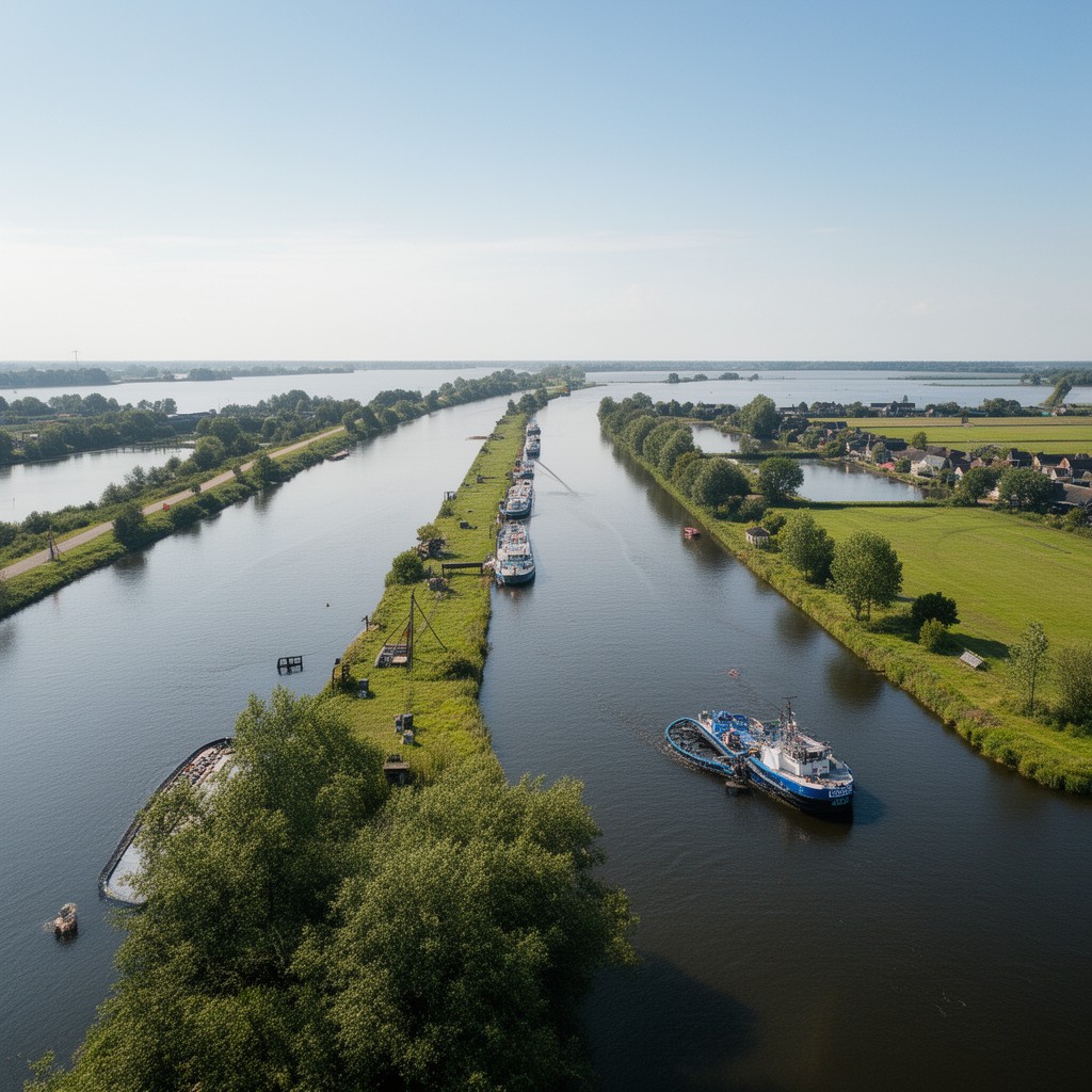 AI-generated illustration of IJssel