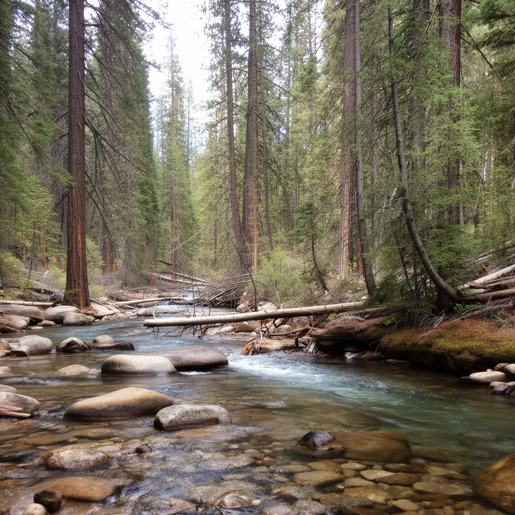 AI-generated illustration of Blackwood Creek