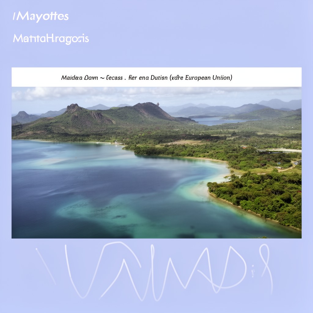 AI-generated illustration of Mayotte