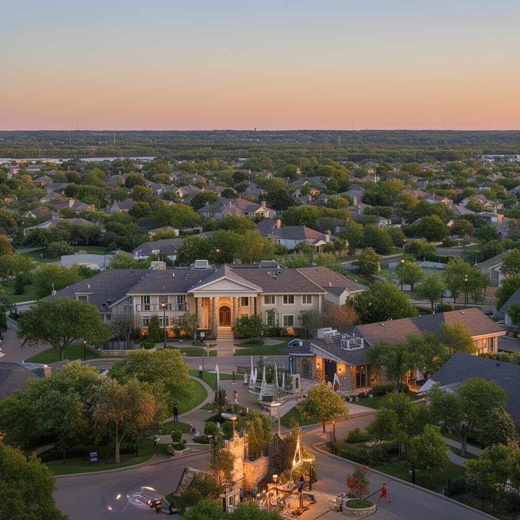AI-generated illustration of Coppell