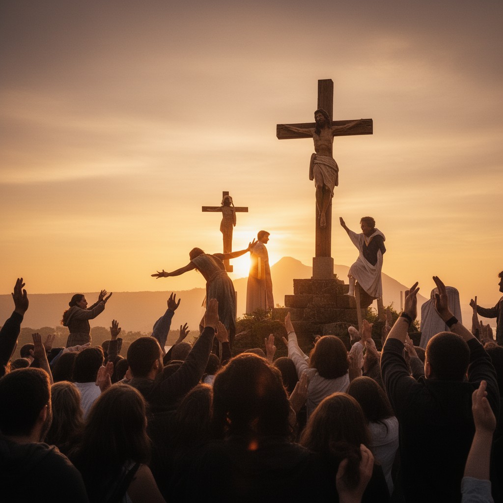 AI-generated illustration of Good Friday