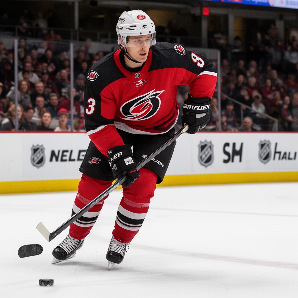 AI-generated illustration of Carolina Hurricanes