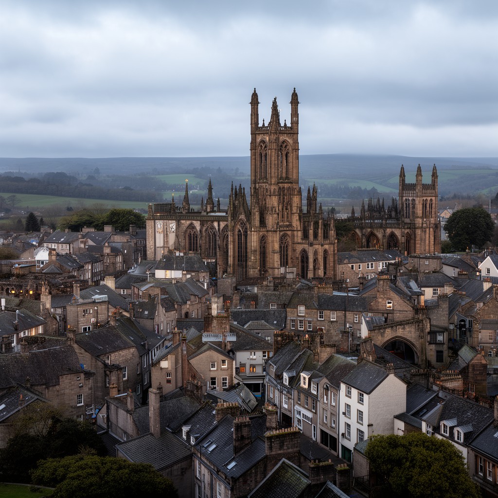 AI-generated illustration of Dunfermline