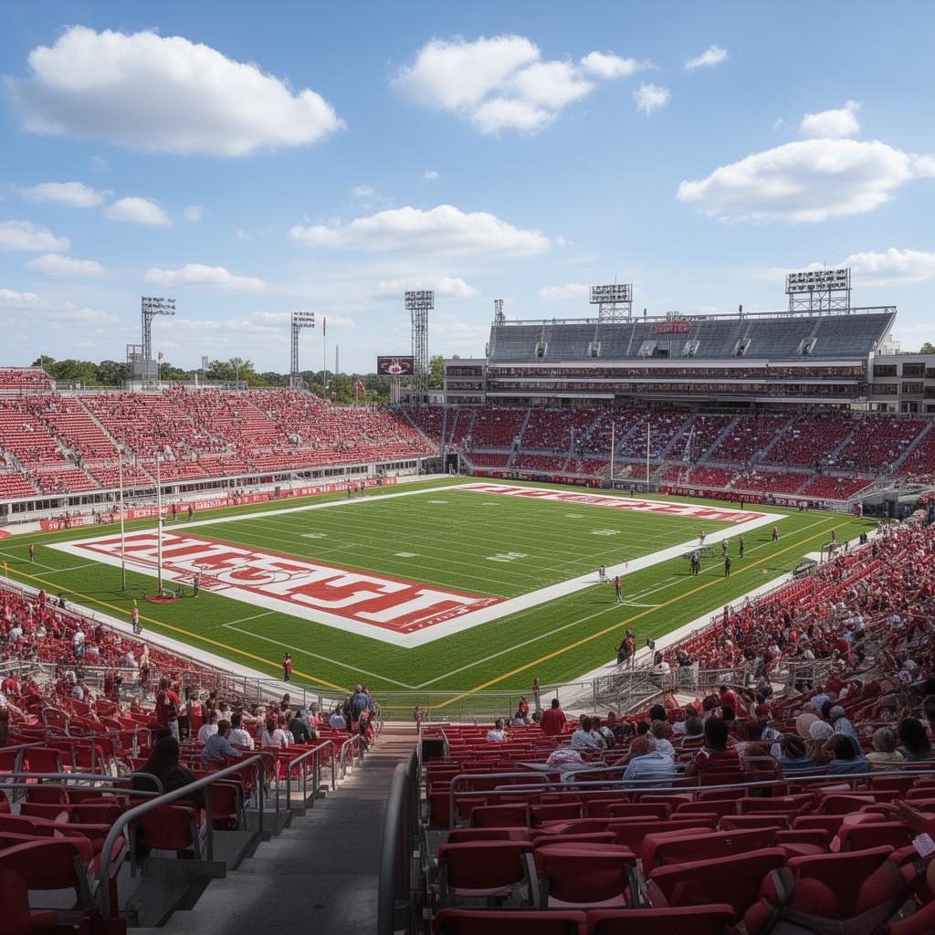 AI-generated illustration of SHI Stadium