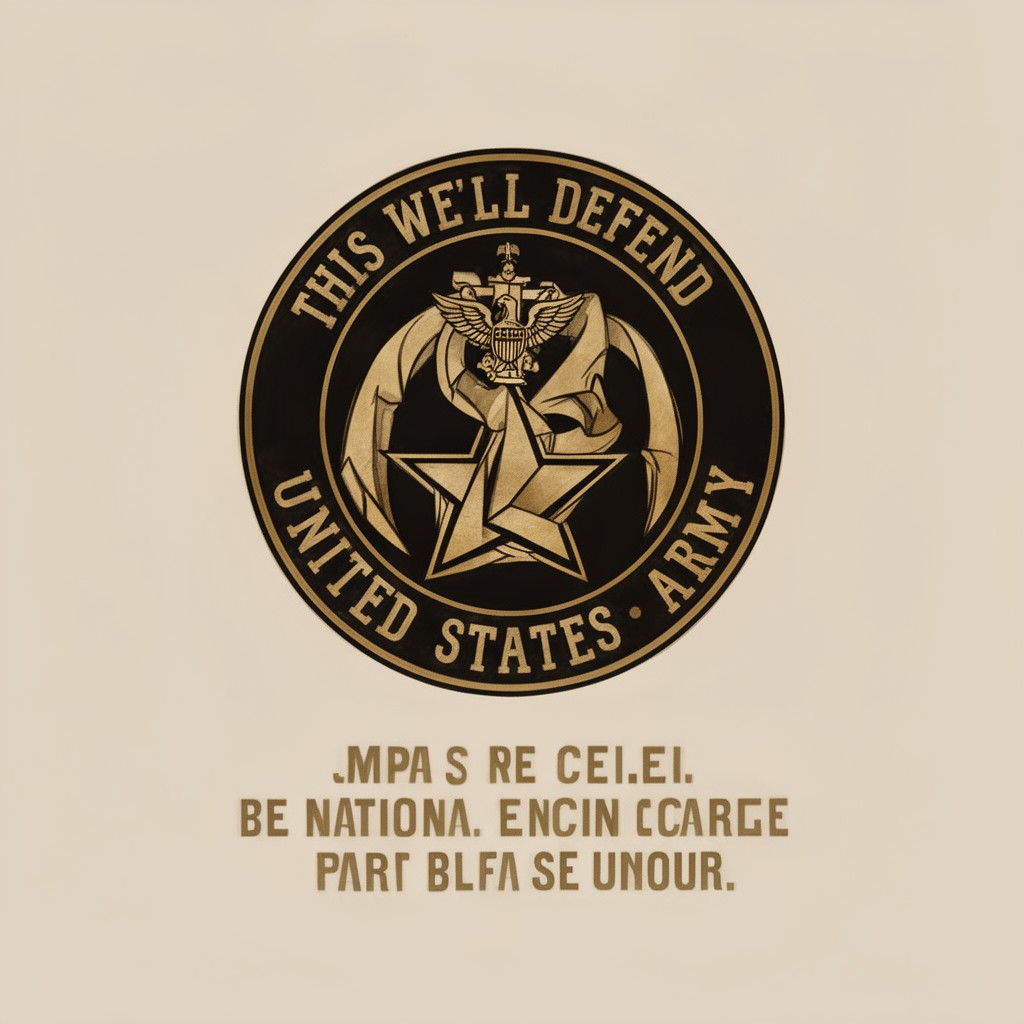 AI-generated illustration of This We'll Defend