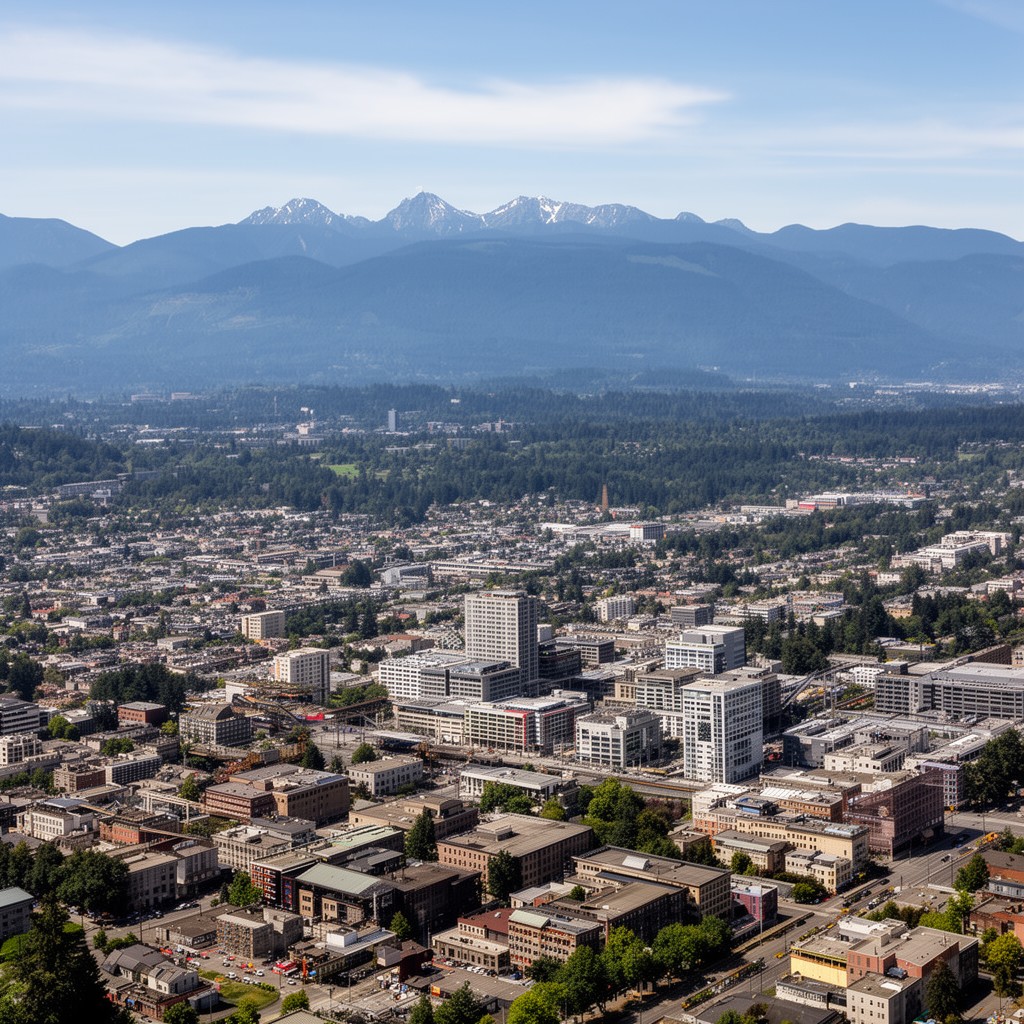 AI-generated illustration of King County