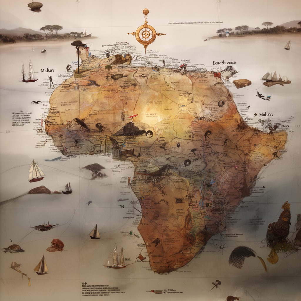 AI-generated illustration of Malawi