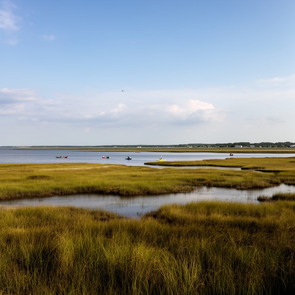 AI-generated illustration of Nauset Marsh