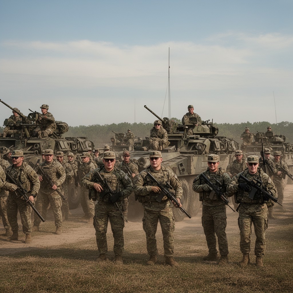 AI-generated illustration of Infantry Branch