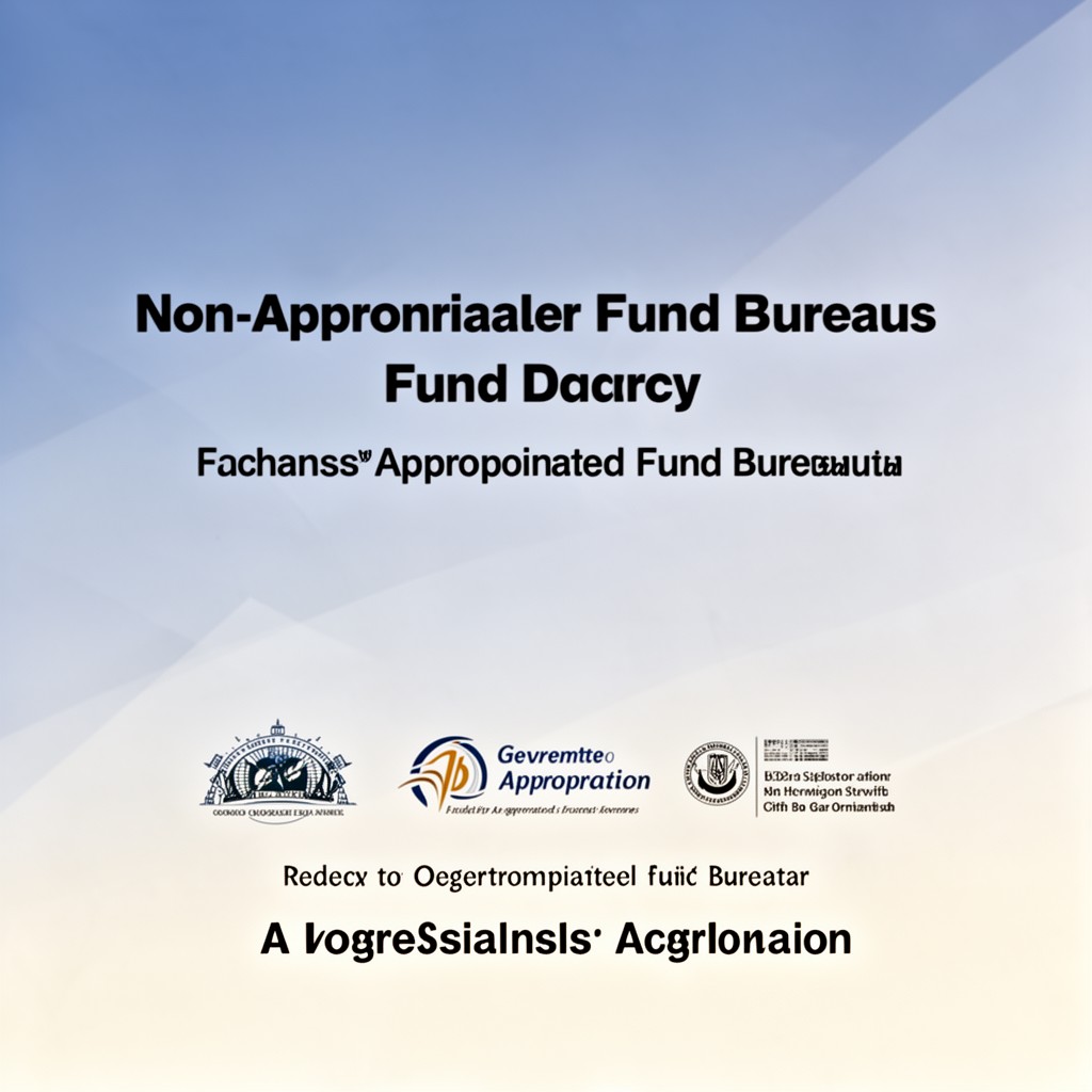AI-generated illustration of non-appropriated fund bureau