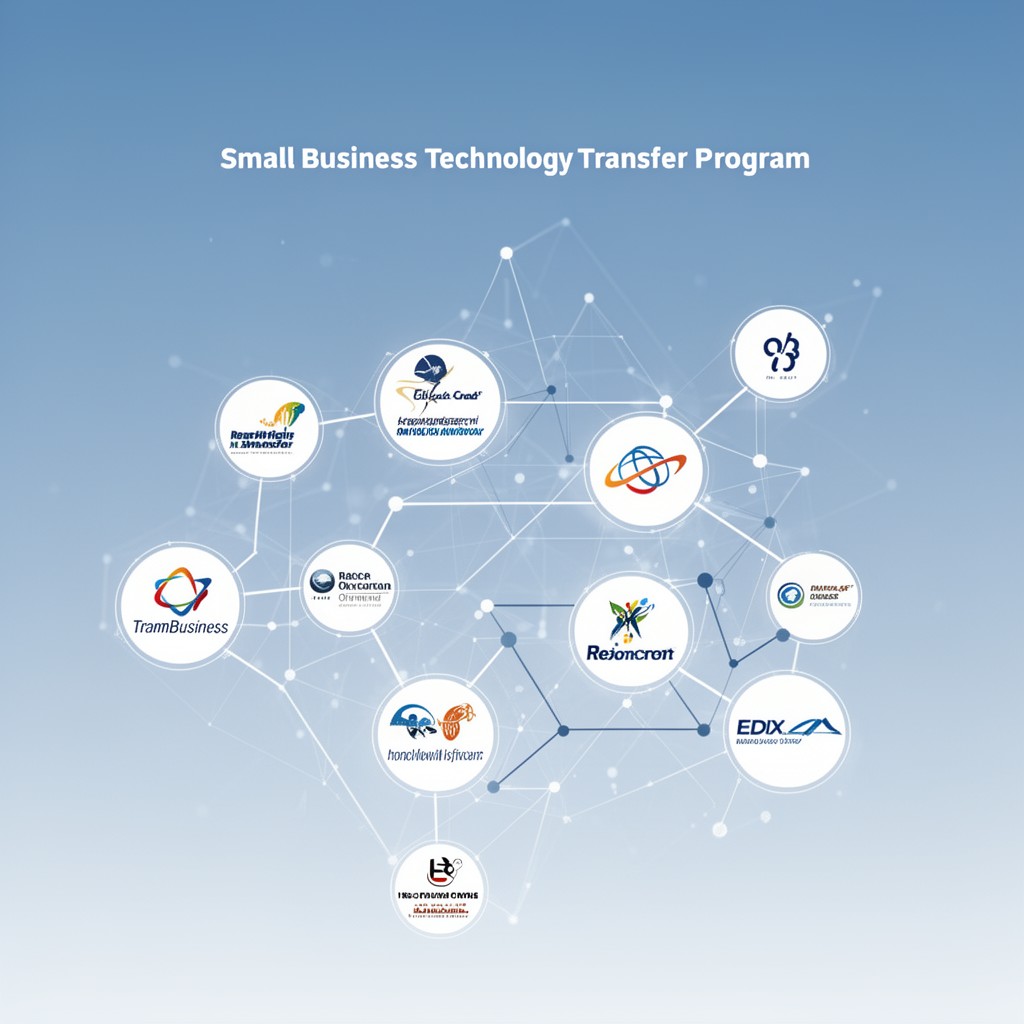 AI-generated illustration of Small Business Technology Transfer program