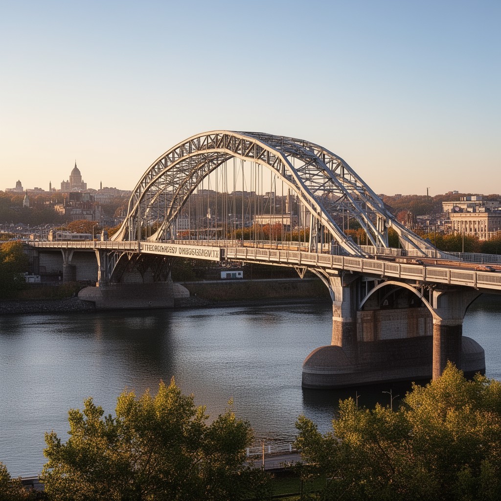 AI-generated illustration of Theodore Roosevelt Bridge