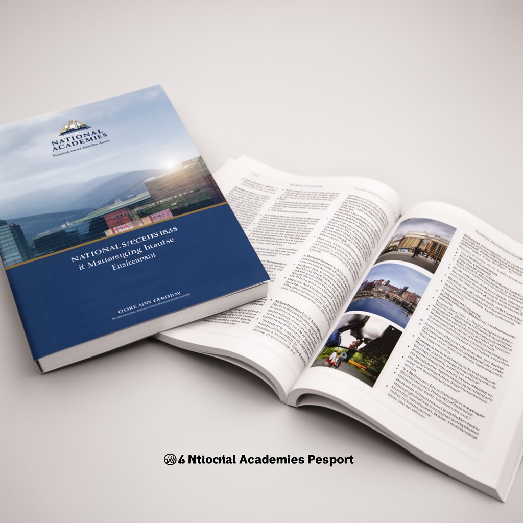 AI-generated illustration of National Academies reports