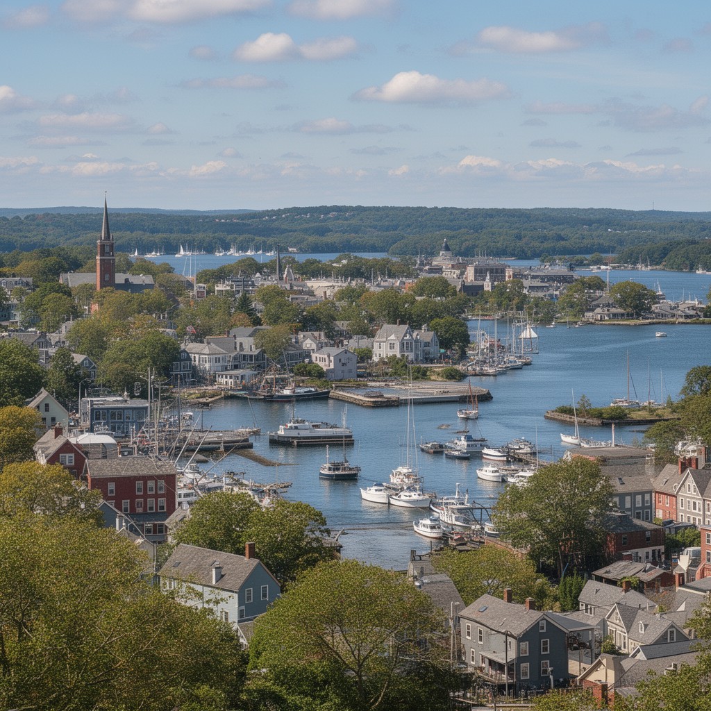 AI-generated illustration of Essex County, Massachusetts