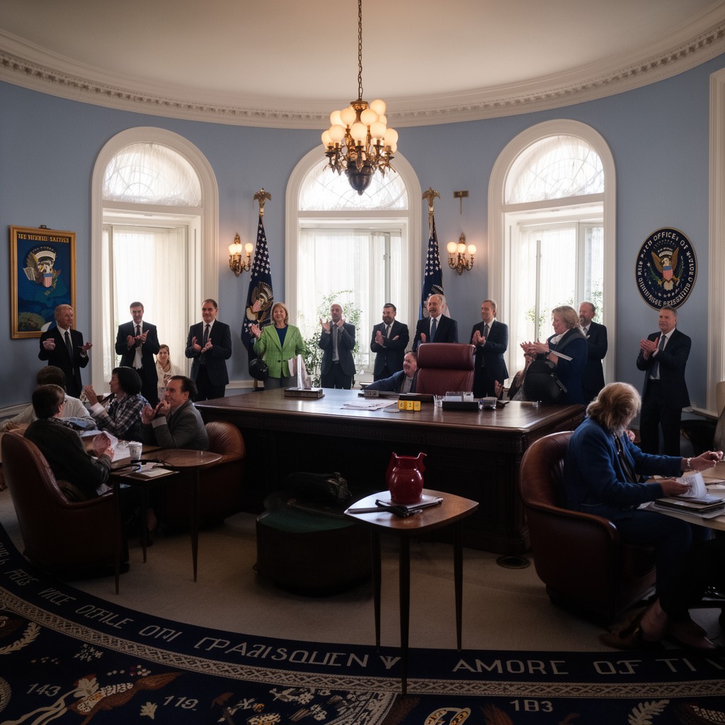 AI-generated illustration of Office of the Vice President of the United States