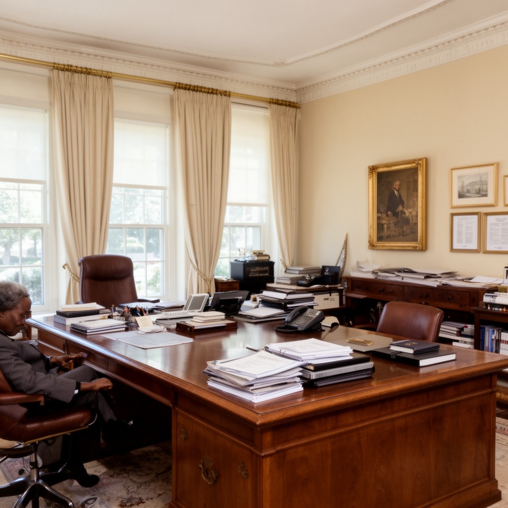 AI-generated illustration of Office of Legislative Affairs