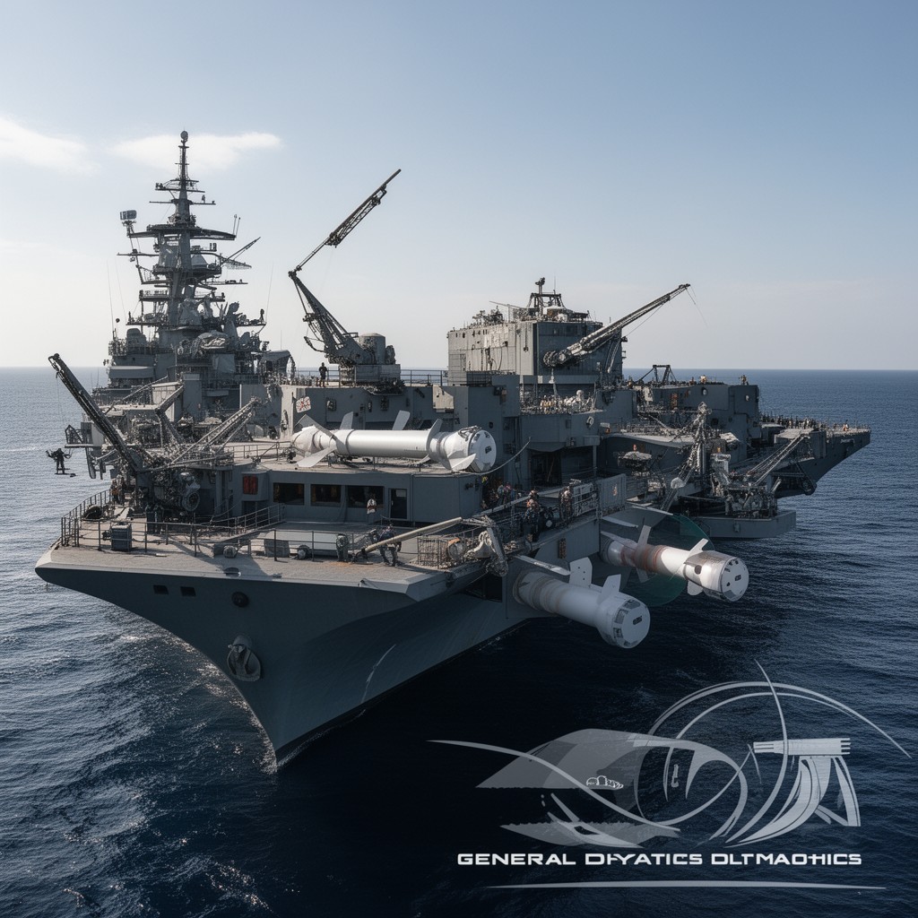 AI-generated illustration of General Dynamics